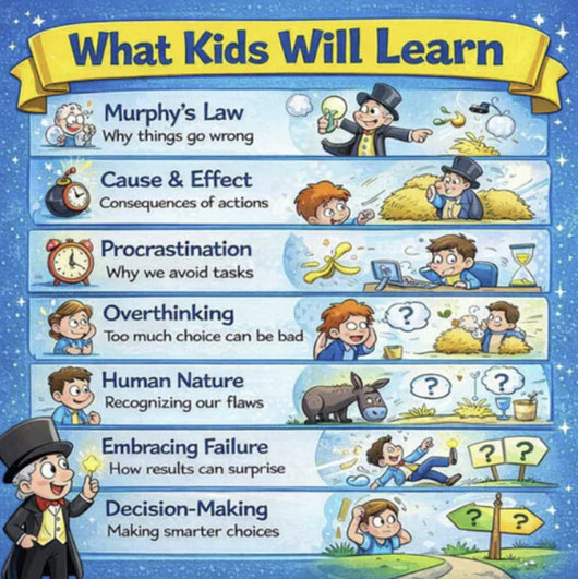 Murphy's Law Life Principles for Kids